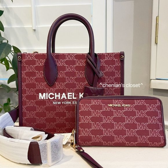 🔥NeW! Michael Kors Small Mirella Tote Set - Picture 12 of 13